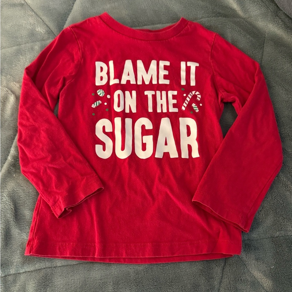 The Children's Place Red Long Sleeve Tee